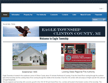 Tablet Screenshot of eagletownship.org